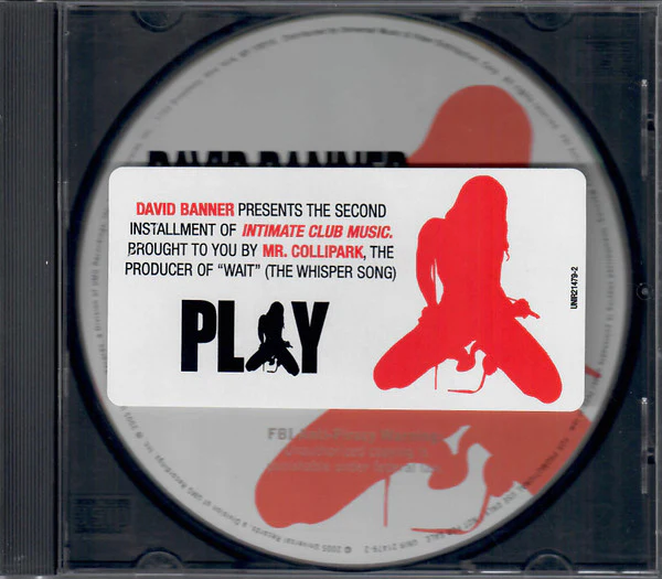 David Banner - Play (CD, Maxi, Promo)