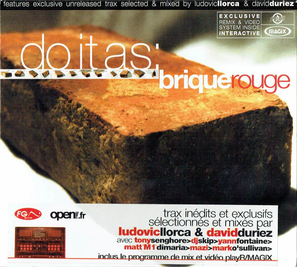 David Duriez, Ludovic Llorca - Do It As: Brique Rouge (CD, Comp, Enh, Mixed) - Image 4