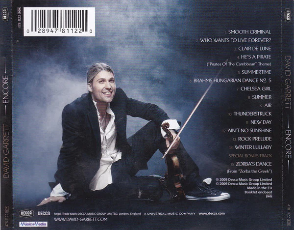 David Garrett  - Encore (CD, Album, Jew) - Image 2