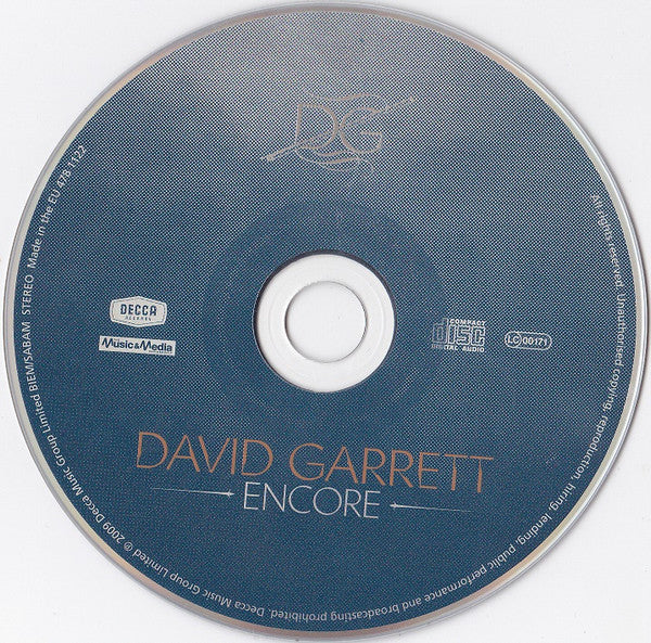 David Garrett  - Encore (CD, Album, Jew) - Image 4