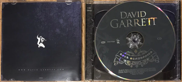 David Garrett - Rock Symphonies (CD, Album + DVD-V) - Image 3