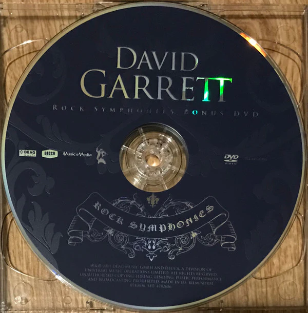 David Garrett - Rock Symphonies (CD, Album + DVD-V) - Image 4
