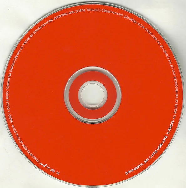 David Guetta - Just A Little More Love (CD, Album, RP) - Image 3