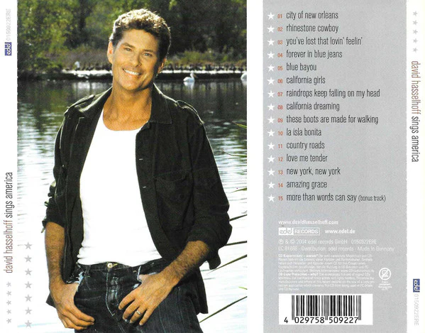 David Hasselhoff - Sings America (CD, Album, Copy Prot.) - Image 2