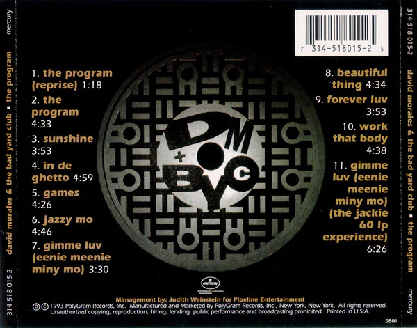 David Morales & The Bad Yard Club - The Program (CD, Album) - Image 3