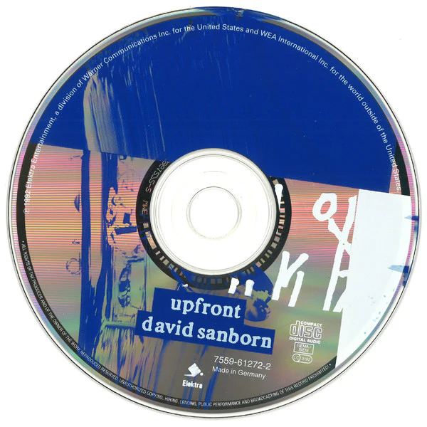 David Sanborn - Upfront (CD, Album) - Image 3