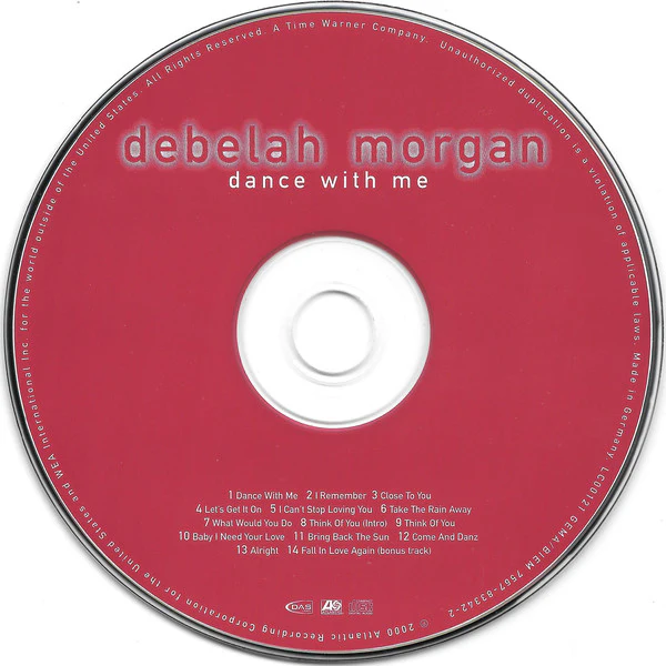 Debelah Morgan - Dance With Me (CD, Album) - Image 3