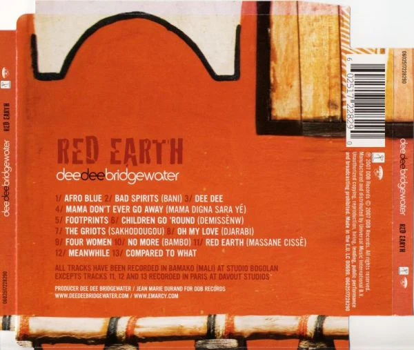 Dee Dee Bridgewater - Red Earth - A Malian Journey (CD, Album, Sup) - Image 2