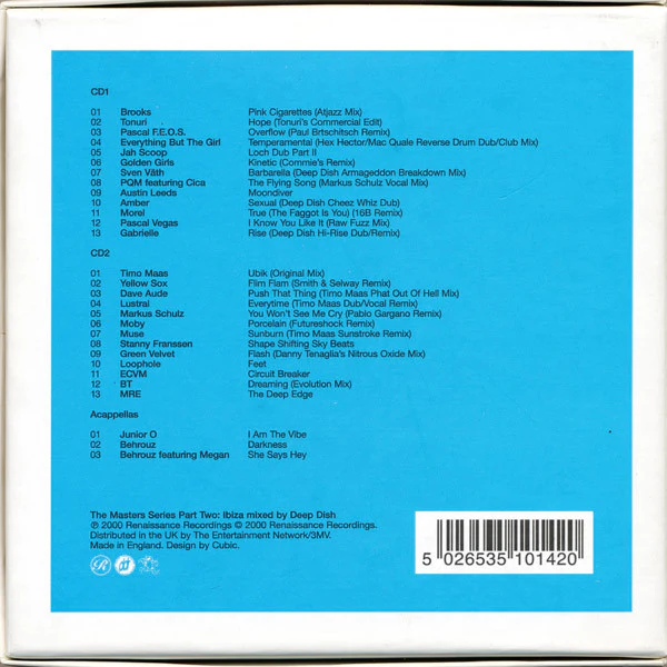 Deep Dish - The Masters Series Part Two: Ibiza (2xCD, Comp, Mixed, Cla) - Image 2