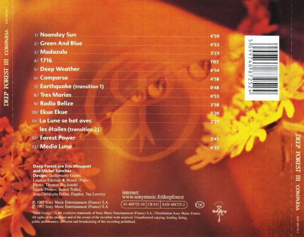 Deep Forest III* - Comparsa (CD, Album) - Image 2