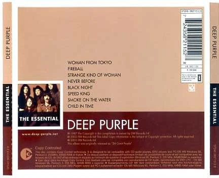 Deep Purple - The Essential Deep Purple (CD, Comp, Copy Prot.) - Image 2