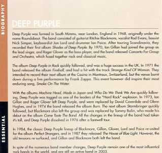 Deep Purple - The Essential Deep Purple (CD, Comp, Copy Prot.) - Image 5