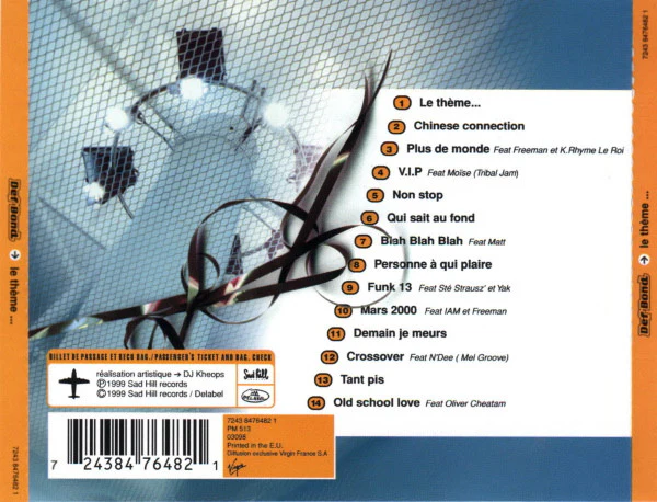 Def Bond - Le Thème... (CD, Album) - Image 2