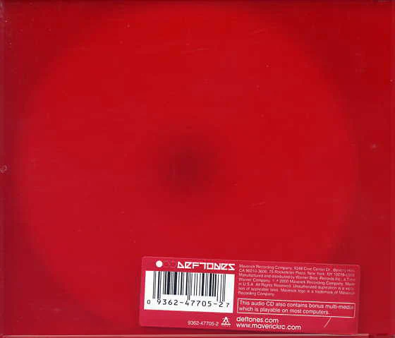 Deftones - White Pony (CD, Album, Enh, Ltd, Num, Red) - Image 2
