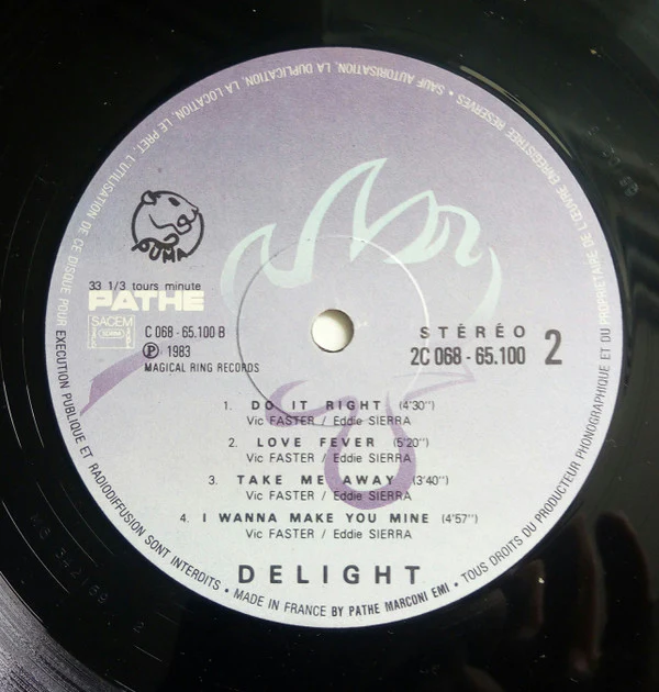 Delight - Is It Too Late (LP, Album) - Image 4