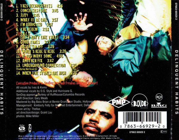 Delinquent Habits - Delinquent Habits (CD, Album) - Image 2