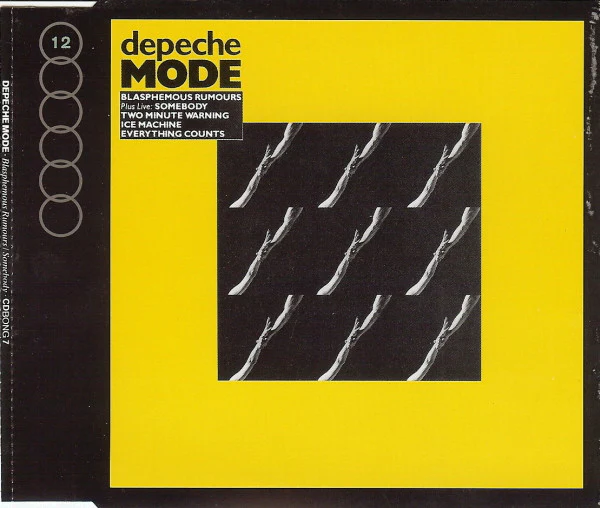 Depeche Mode - Blasphemous Rumours / Somebody (CD, Single, RE)