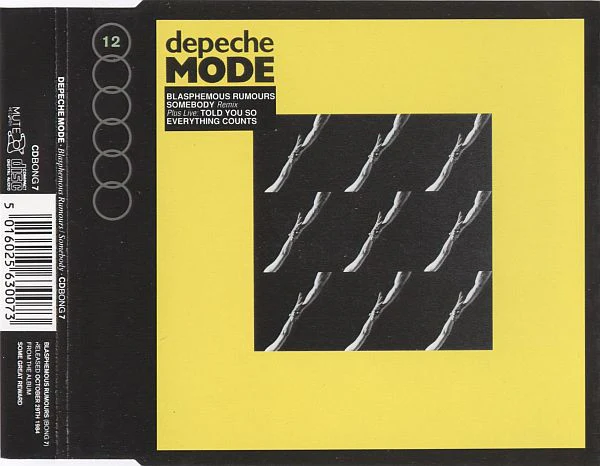 Depeche Mode - Blasphemous Rumours / Somebody (CD, Single, RE) - Image 4