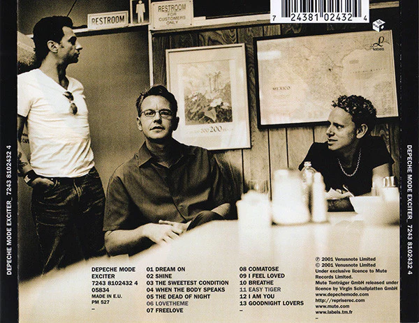 Depeche Mode - Exciter (CD, Album) - Image 2