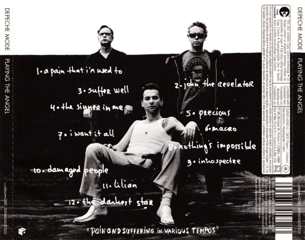 Depeche Mode - Playing The Angel (CD, Album, Copy Prot.) - Image 2