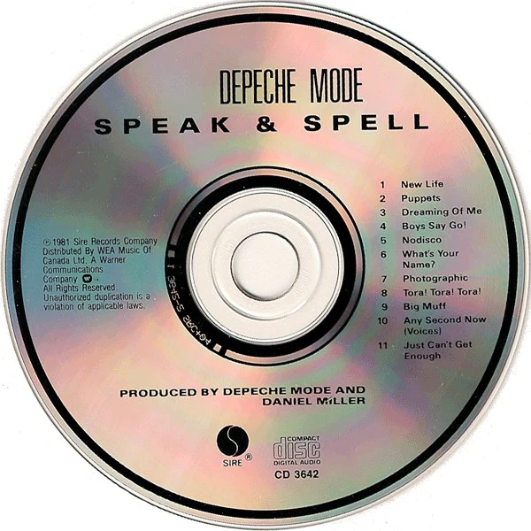 Depeche Mode - Speak & Spell (CD, Album, RE) - Image 3