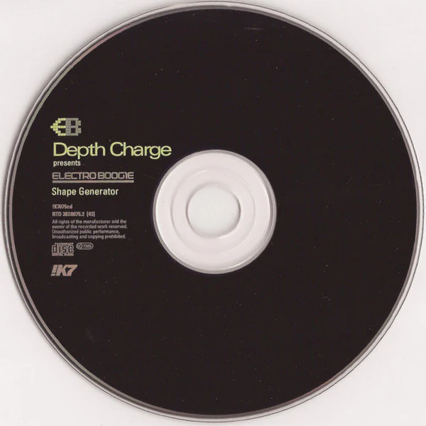 Depth Charge - Electro Boogie (Shape Generator) (CD, Mixed) - Image 3