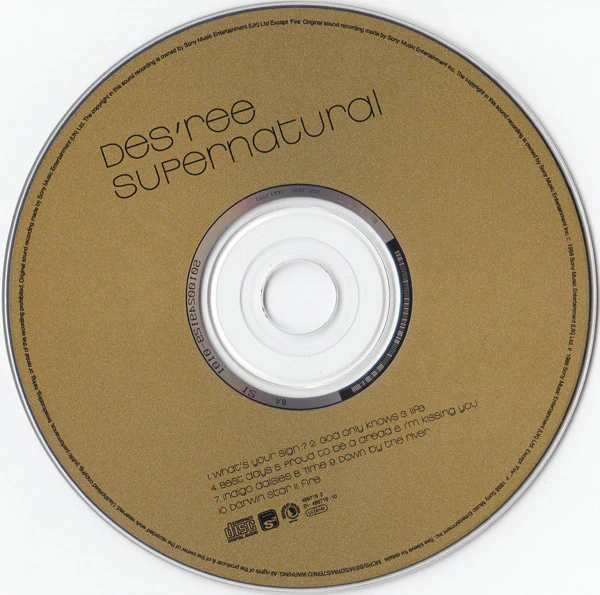 Des'ree - Supernatural (CD, Album) - Image 3