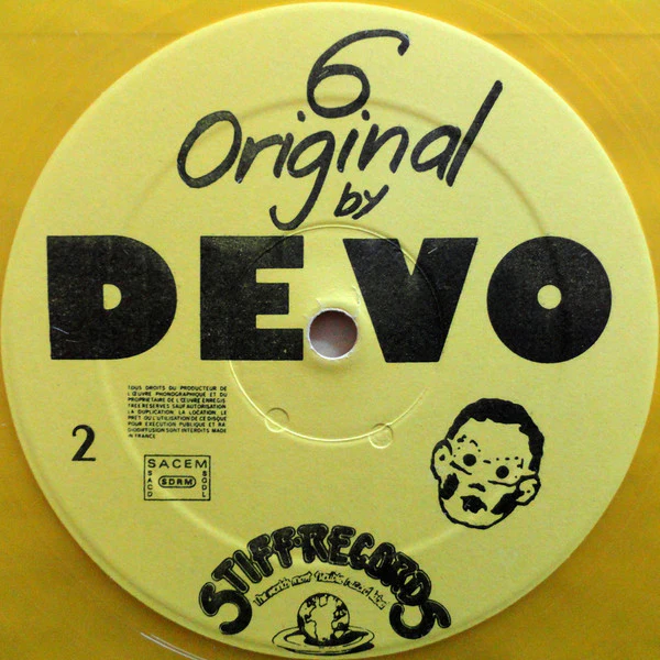 Devo - B Stiff (12", Comp, Yel) - Image 4