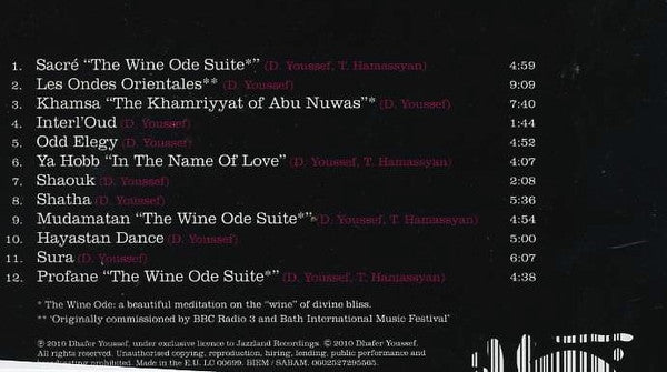 Dhafer Youssef - Abu Nawas Rhapsody (CD, Album) - Image 3