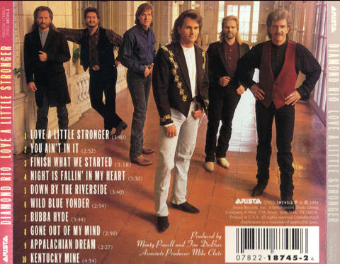 Diamond Rio - Love A Little Stronger (CD, Album, Son) - Image 2