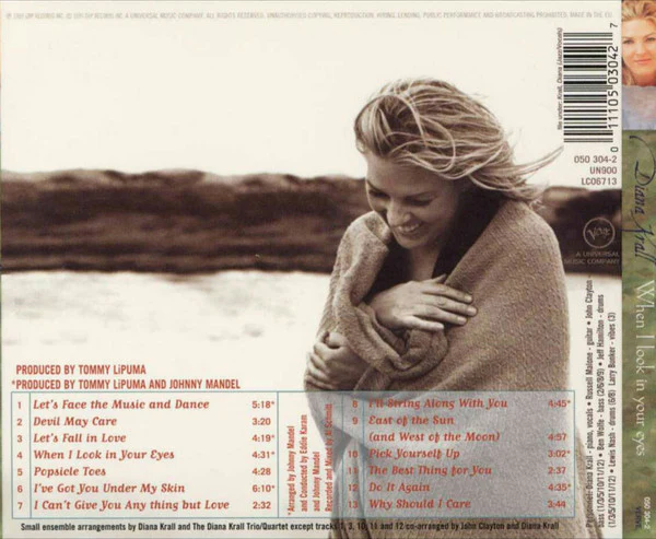 Diana Krall - When I Look In Your Eyes (CD, Album, RP, Dig) - Image 2