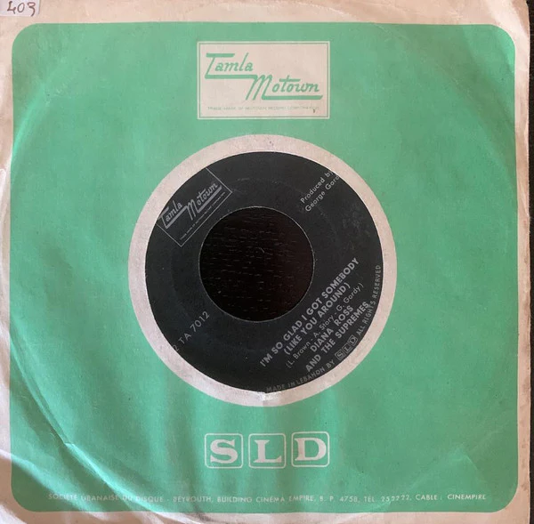 Diana Ross, The Supremes - I'm Livin' In Shame (7", Single)
