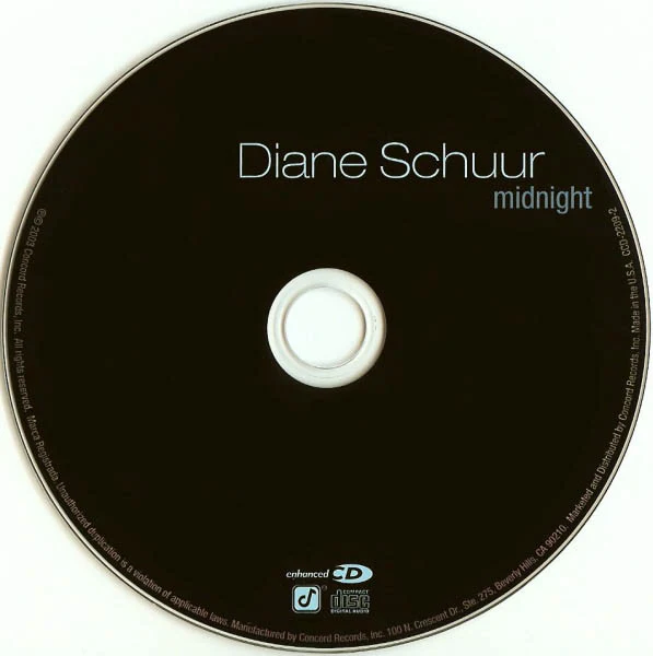 Diane Schuur - Midnight (CD, Enh) - Image 3