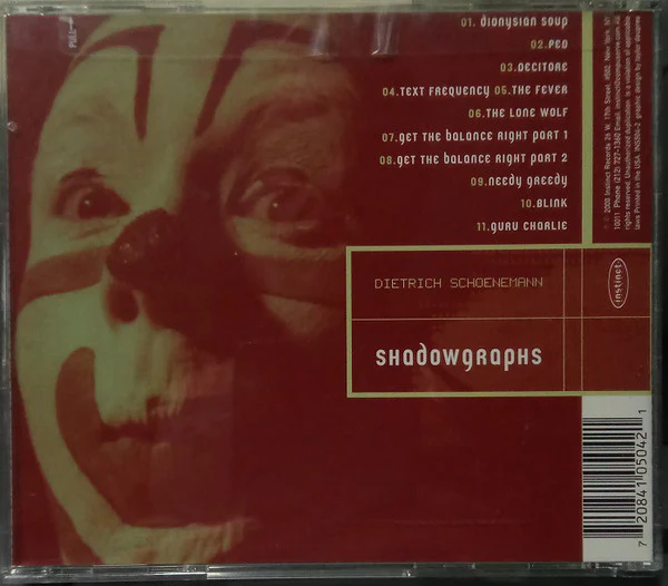 Dietrich Schoenemann - Shadowgraphs (CD, Album, Mixed) - Image 3