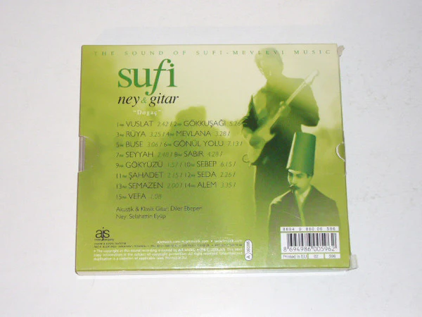 Diler Ebeperi, Selahattin Eyüp - Sufi Ney & Gitar "Dogac" (CD, Album) - Image 2