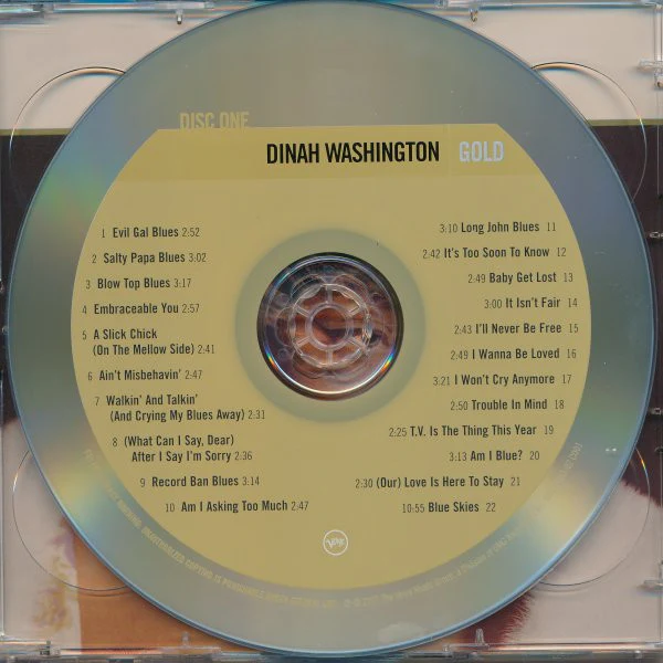 Dinah Washington - Gold (2xCD, Comp, RM) - Image 3