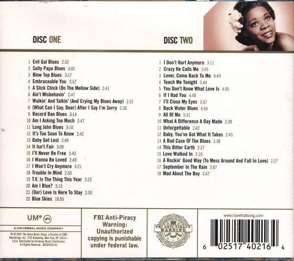 Dinah Washington - Gold (2xCD, Comp, RM) - Image 2