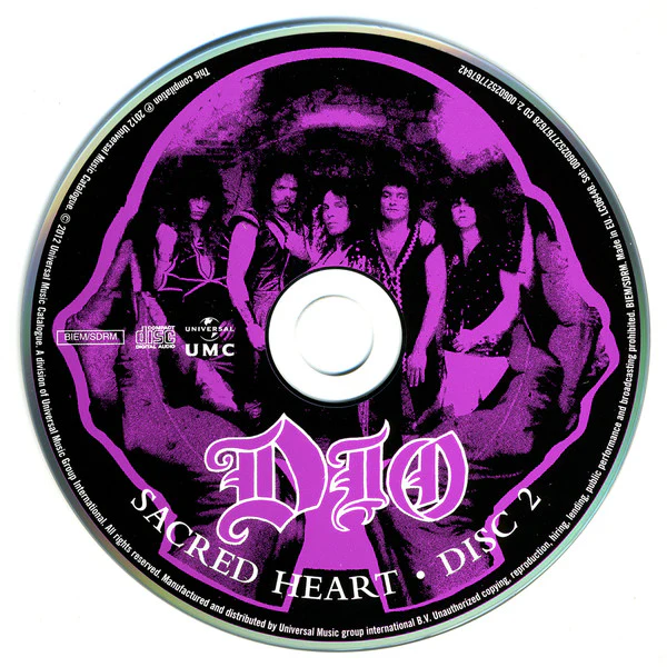 Dio (2) - Sacred Heart (2xCD, Album, RE, RM, Dig) - Image 5