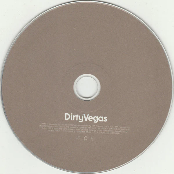 Dirty Vegas - Dirty Vegas (CD, Album) - Image 3