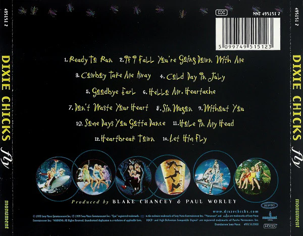 Dixie Chicks - Fly (HDCD, Album) - Image 3