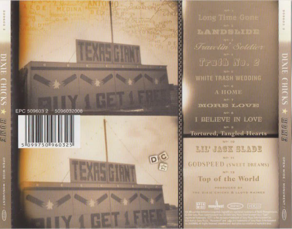 Dixie Chicks - Home (HDCD, Album) - Image 3