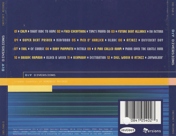 DiY - Diversions (CD, Comp) - Image 2