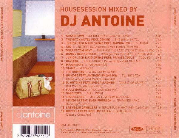 DJ Antoine - Mainstation Housesession 2002 (CD, Comp, Mixed) - Image 2