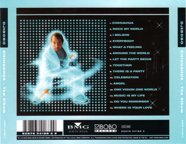 DJ BoBo - Chihuahua - The Album (CD, Album) - Image 2