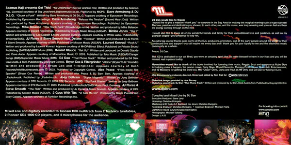 DJ Dan - Mixed Live: Ruby Skye, San Francisco (CD, Mixed + DVD) - Image 2