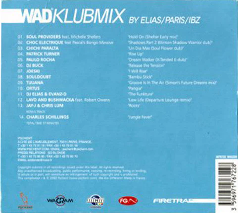DJ Elias - Wad Klubmix (CD, Comp, Mixed) - Image 3