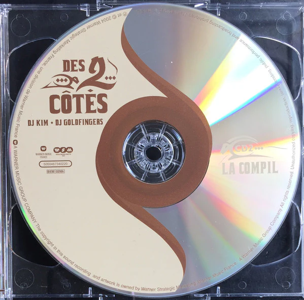 DJ Kim / DJ Goldfingers - Des 2 Côtés (2xCD, Comp) - Image 4