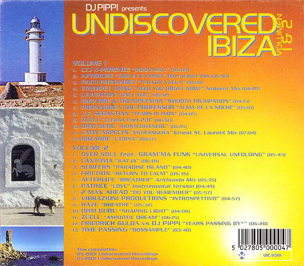 DJ Pippi - Undiscovered Ibiza Volumen 1 & 2 (2xCD, Comp) - Image 2
