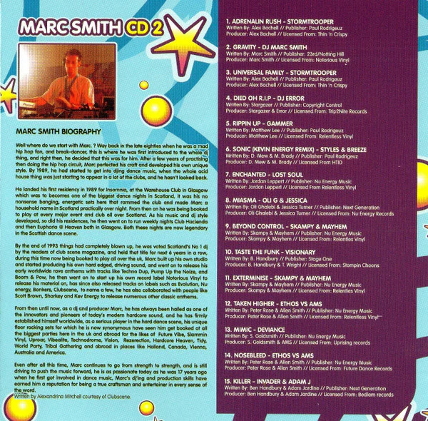 DJ Seduction & Marc Smith - Future Vibe - The New Wave Of Rave (2xCD, Comp, Mixed) - Image 3
