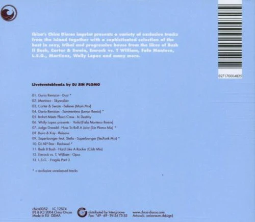 DJ Sin Plomo* - Chica Disco Vol. 2 (CD, Comp, Mixed) - Image 2